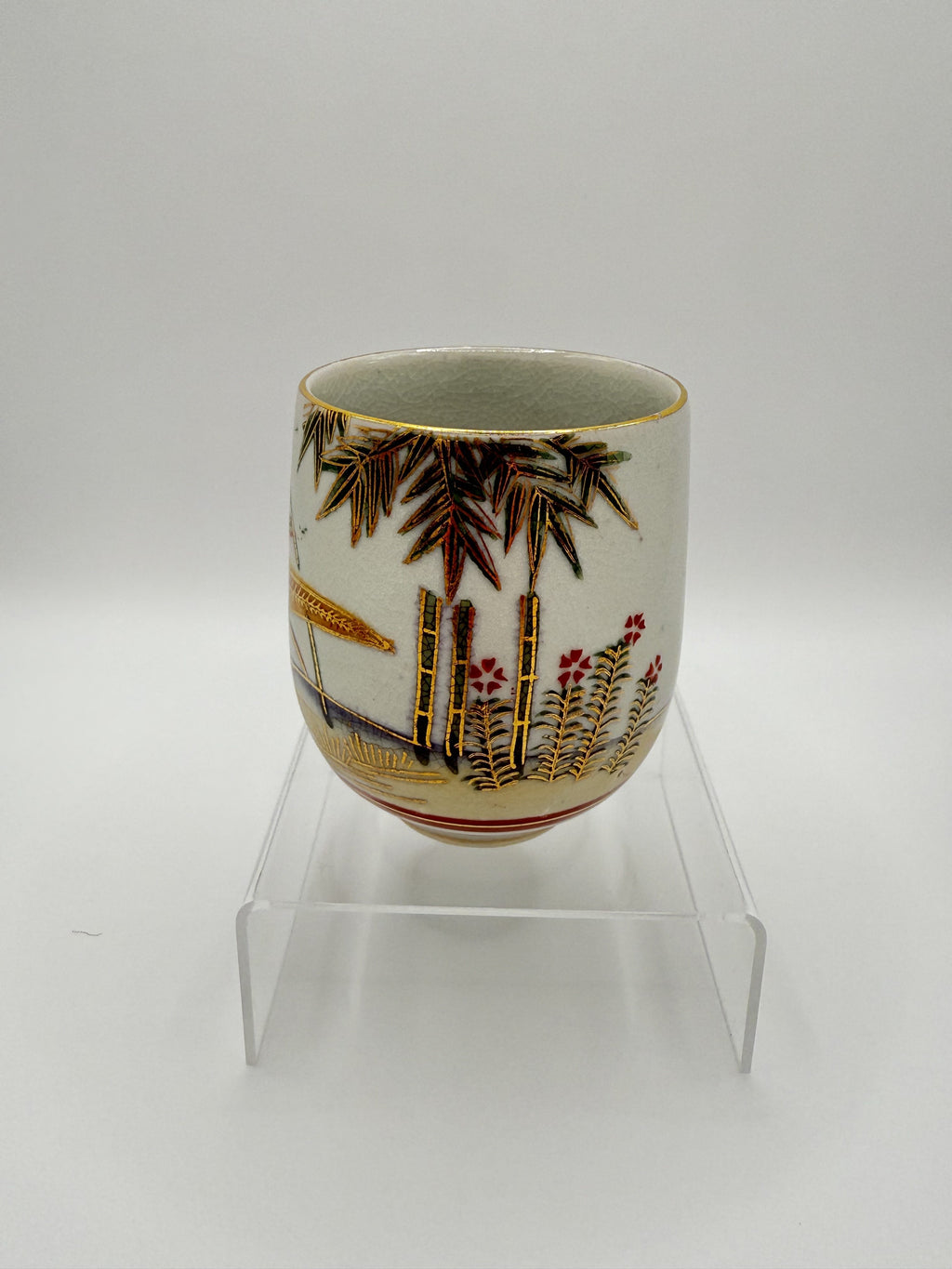 KUTANI-YAKI YUNOMI CUP 九谷焼湯呑み