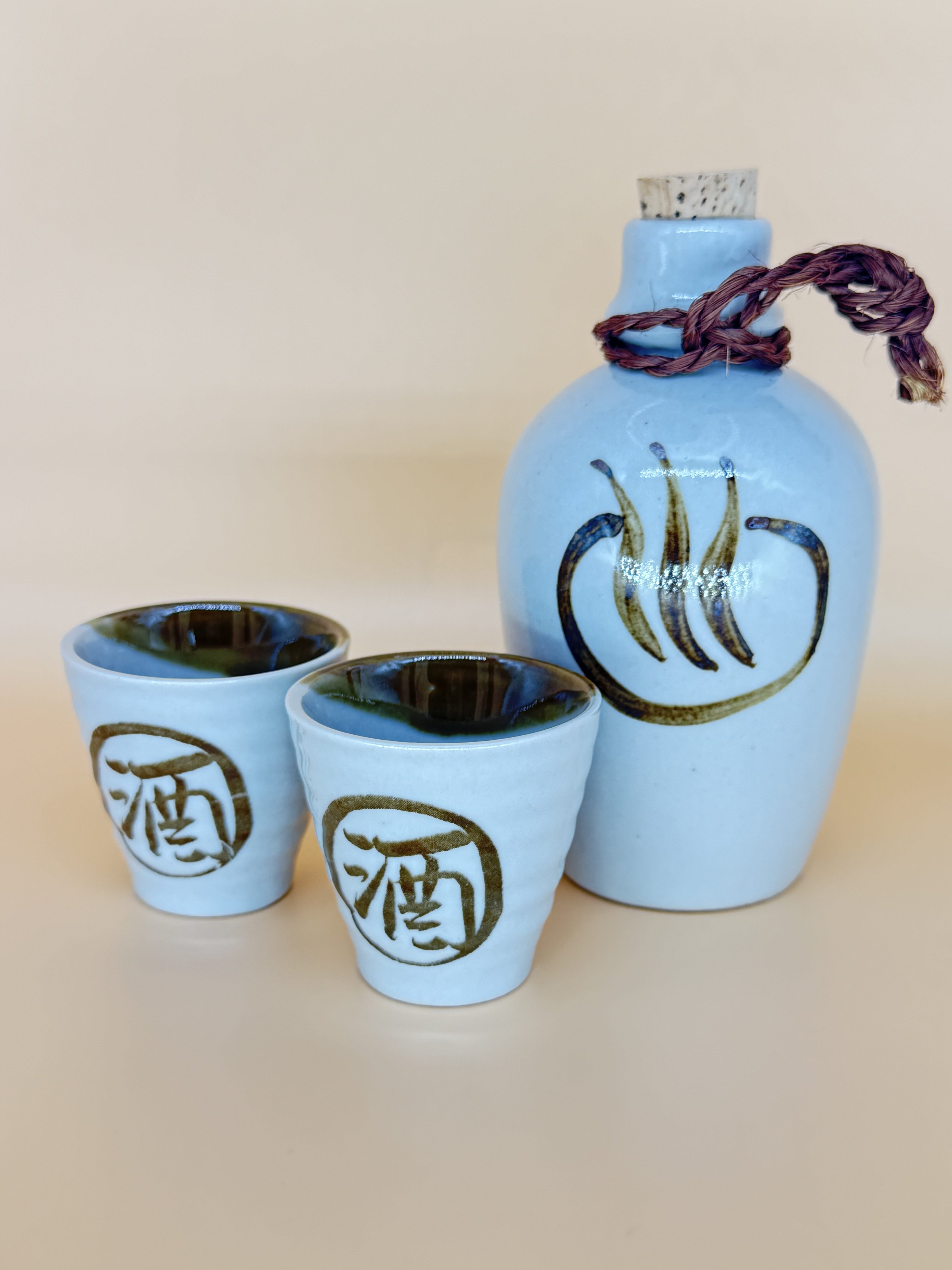 Warm Japanese Sake set