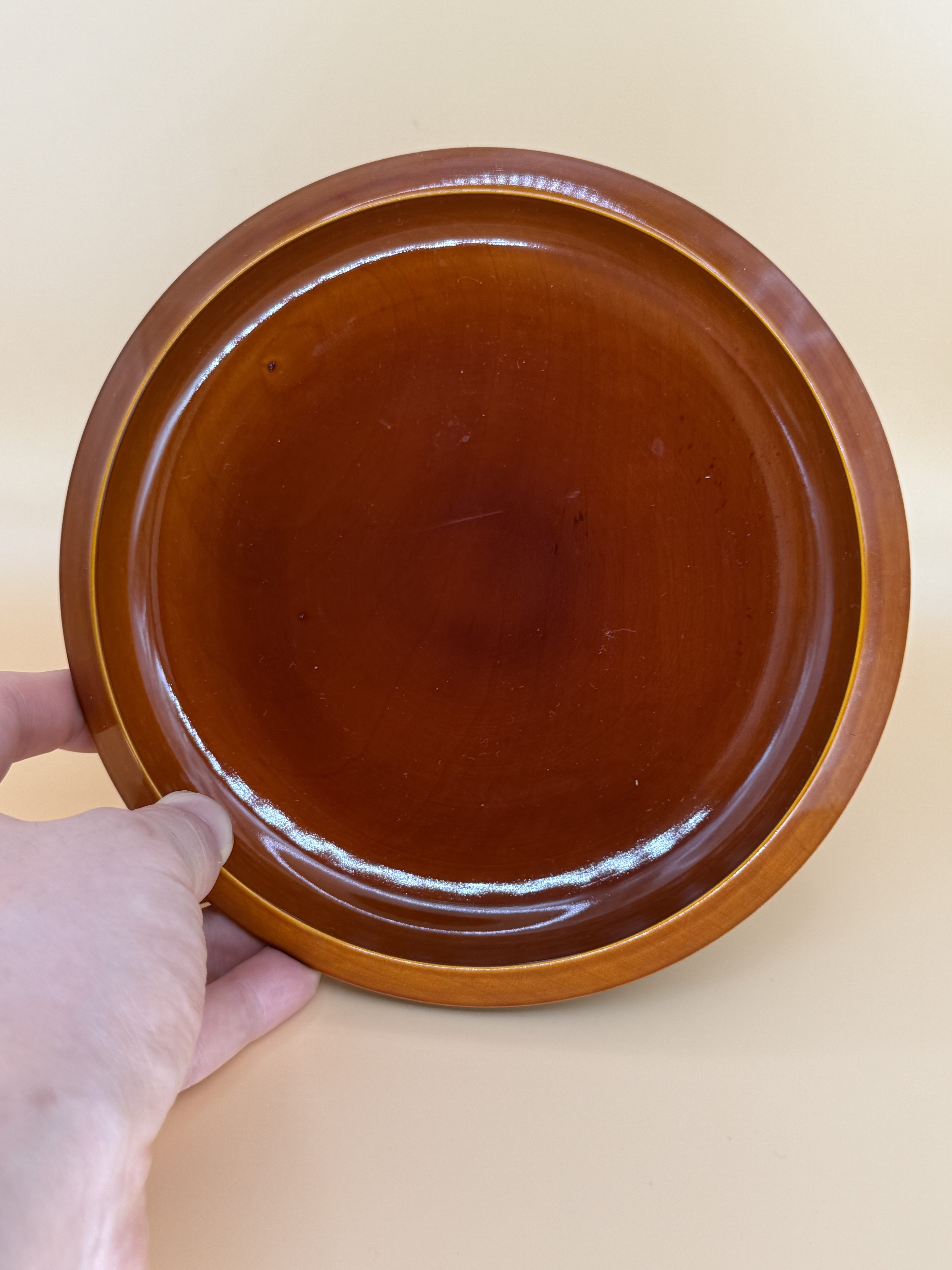 URUSHI-NURI PLATE 漆塗りお盆