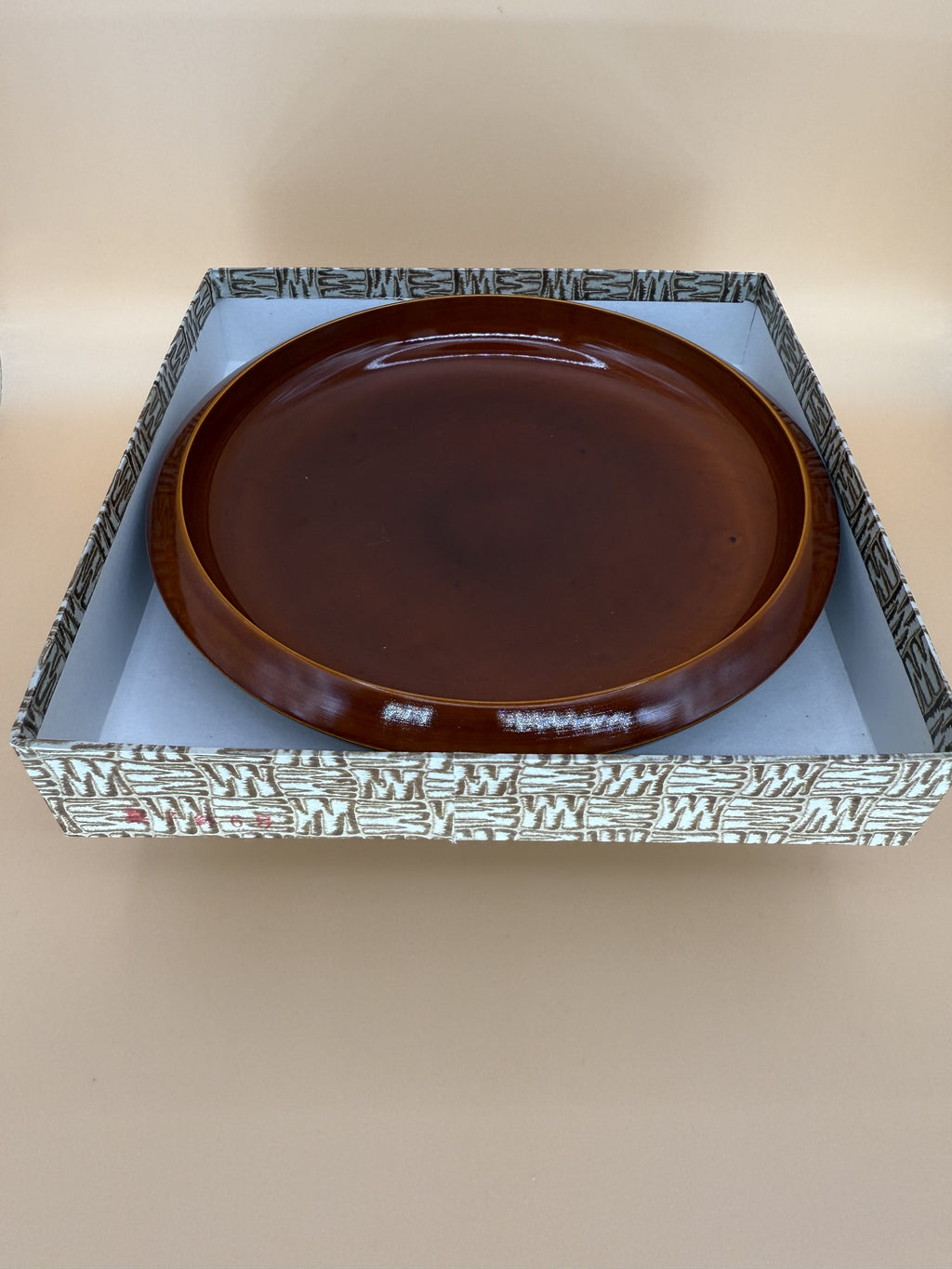 URUSHI-NURI PLATE 漆塗りお盆