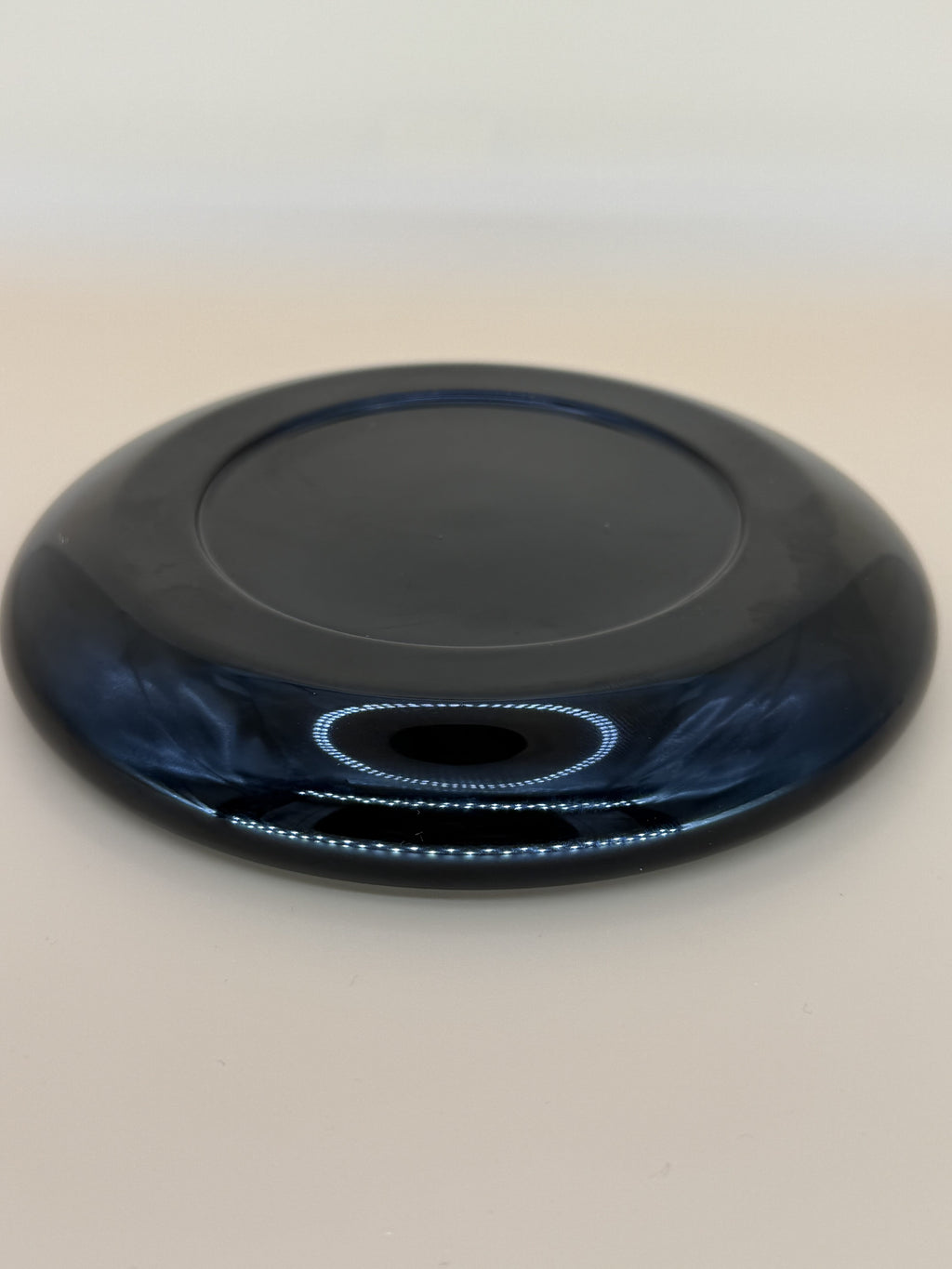 Lacquered Serving Tray – Vermilion & Midnight Black - 漆塗りお盆